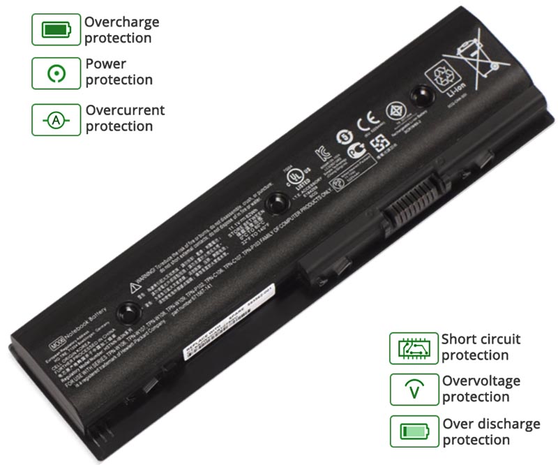  ENVY DV6-7201SG Battery
